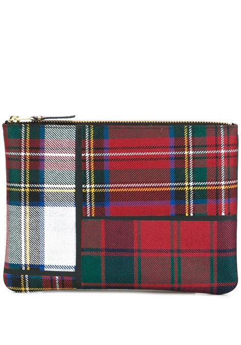 Portafoglio con motivo tartan WALLETS COMME DES GARCONS | Portafogli | SA5100TPRED